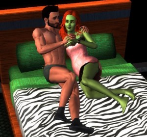 Devon and Tala Relaxing in Post-WooHoo Afterglow